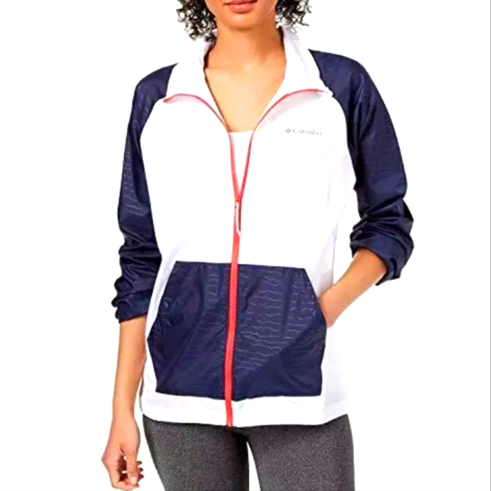 Columbia Tabor Point Water Resistant Packable Jacket Womans Sz Small - Picture 1 of 6